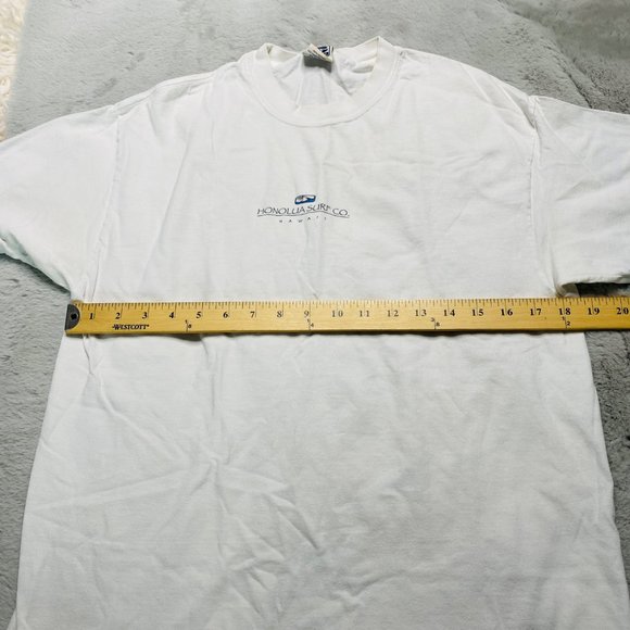 Honolua Surf Co. Hawaii Vintage Graphic Pnrinter Shirt White Men's Size Medium - Picture 4 of 9